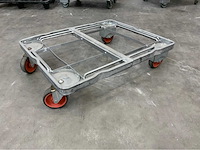 Stalen transport dolly 840x680mm (10x) - afbeelding 7 van  13