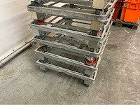 Stalen transport dolly 840x680mm (10x) - afbeelding 4 van  13