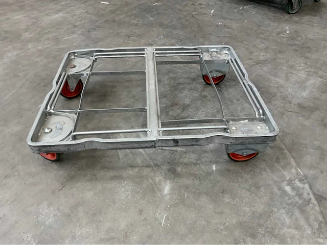 Stalen transport dolly 840x680mm (10x) - afbeelding 5 van  13