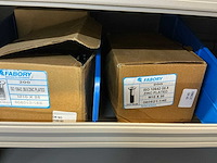 Stalen vakkenkast met fabory ringen, schroeven en bouten (7x) - afbeelding 42 van  58