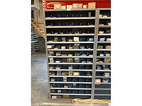 Stalen vakkenkast met fabory ringen, schroeven en bouten (7x) - afbeelding 34 van  58