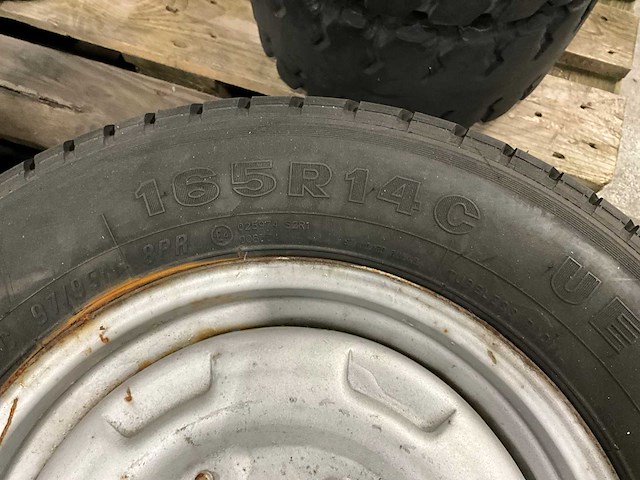 Stalen velgen met band (3x) - afbeelding 4 van  6