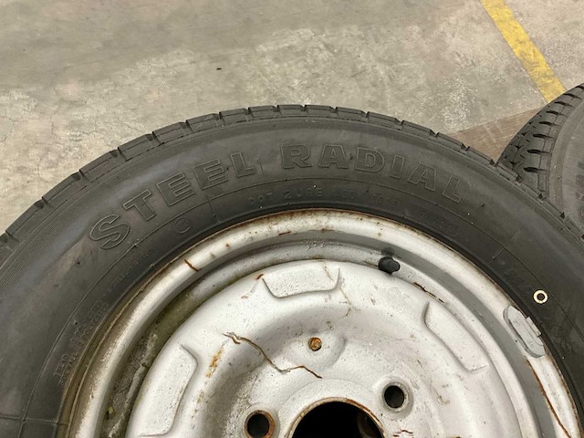 Stalen velgen met band (3x) - afbeelding 5 van  6