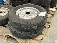 Stalen velgen met band (3x) - afbeelding 2 van  3