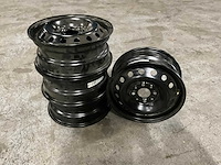 Stalen velgenset 13 inch - afbeelding 1 van  3