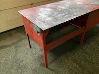 Stalen werkbank 250x90x88cm - afbeelding 3 van  5