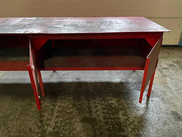 Stalen werkbank 250x90x88cm - afbeelding 5 van  5