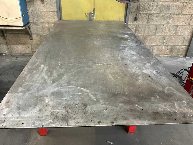 Stalen werkbank 300x150cm - afbeelding 2 van  4