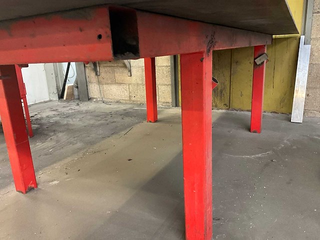 Stalen werkbank 300x150cm - afbeelding 4 van  4