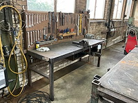Stalen werkbank inclusief gereedschap - afbeelding 2 van  9