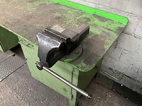 Stalen werkbank met 1 bankschroeven - afbeelding 6 van  8