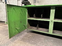 Stalen werkbank met 2 bankschroeven - afbeelding 2 van  15