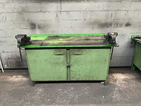 Stalen werkbank met 2 bankschroeven - afbeelding 14 van  15