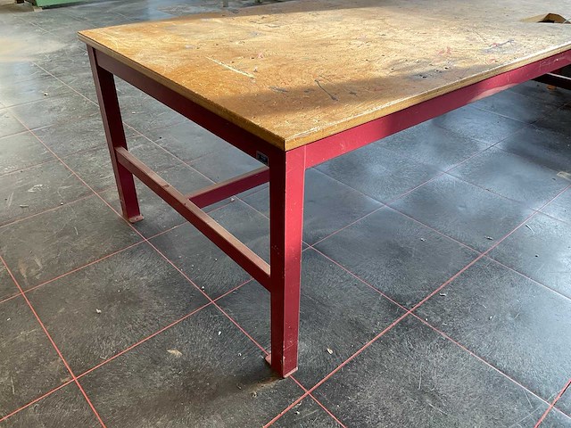 Stalen werkbank - afbeelding 4 van  7