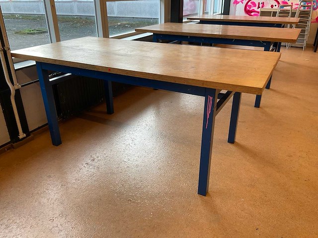 Stalen werkbank - afbeelding 1 van  6