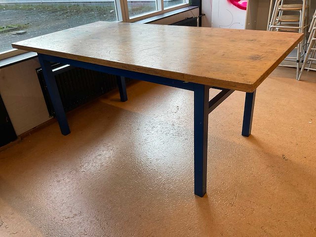 Stalen werkbank - afbeelding 1 van  6