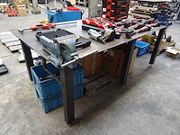 Stalen werkbank - afbeelding 1 van  3