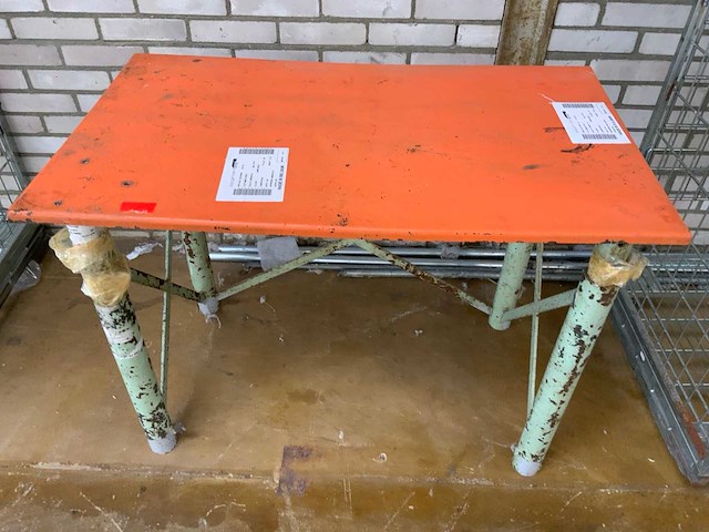 Stalen werkbank - afbeelding 1 van  8