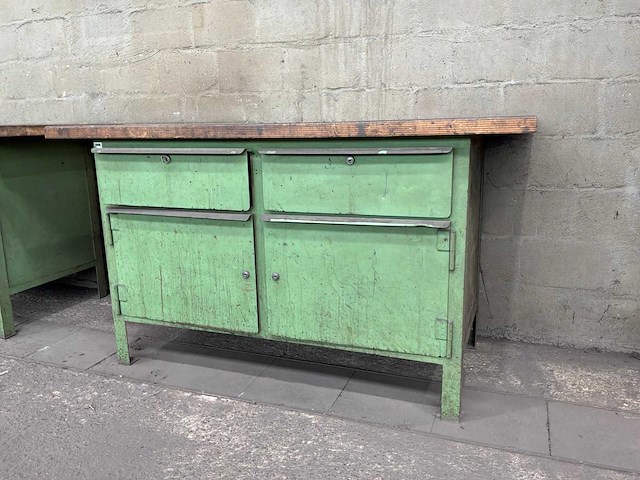 Stalen werkbank - afbeelding 1 van  5