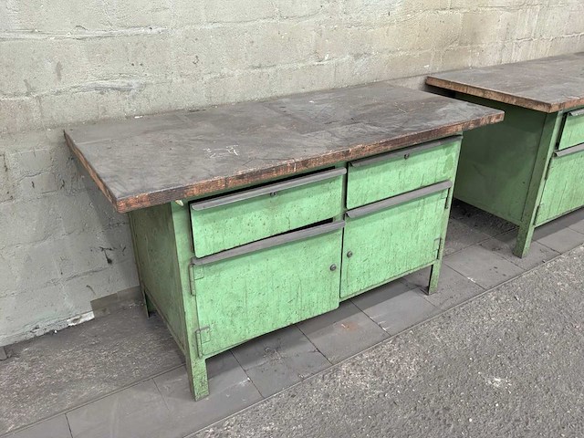 Stalen werkbank - afbeelding 7 van  9