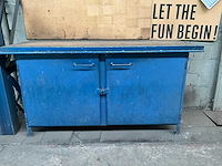 Stalen werkbank - afbeelding 1 van  4