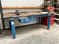 Stalen werkbank - afbeelding 1 van  4