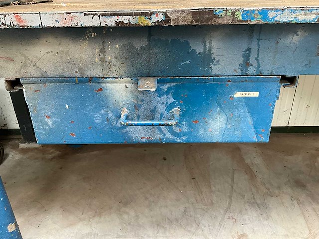 Stalen werkbank - afbeelding 3 van  4