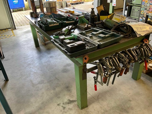 Stalen werkbank - afbeelding 3 van  5