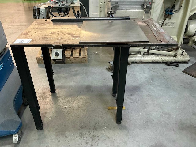 Stalen werktafel 110cm - afbeelding 1 van  7