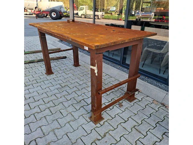 Stalen werktafel - afbeelding 2 van  3