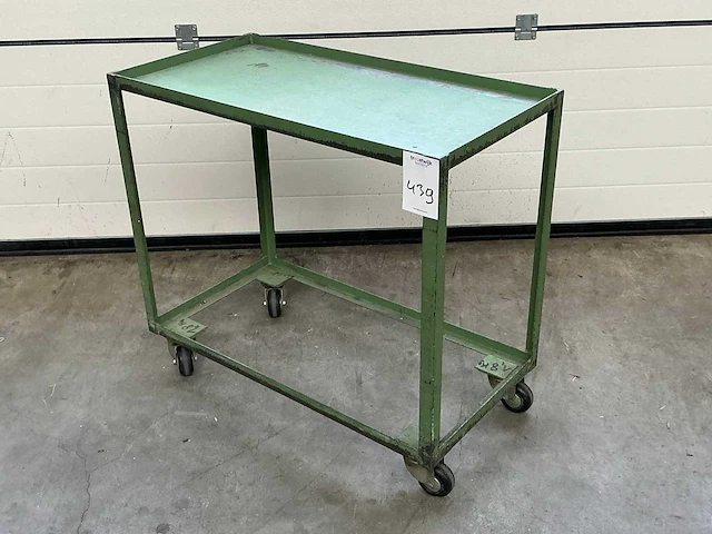 Stalen werktafel - afbeelding 1 van  3