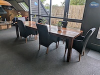 Stamtafel met 6x stoel - afbeelding 3 van  9