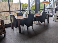 Stamtafel met 6x stoel - afbeelding 4 van  9