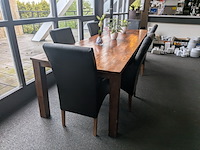 Stamtafel met 6x stoel - afbeelding 6 van  9