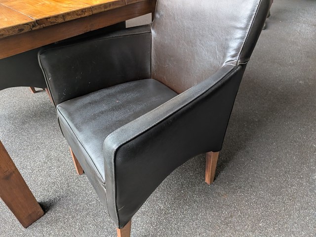 Stamtafel met 6x stoel - afbeelding 8 van  9