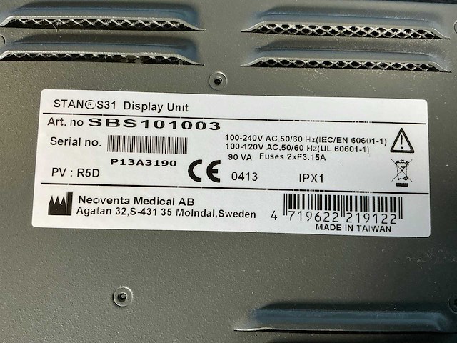 Stan - s31 - neoventa cotg monitor - afbeelding 9 van  10