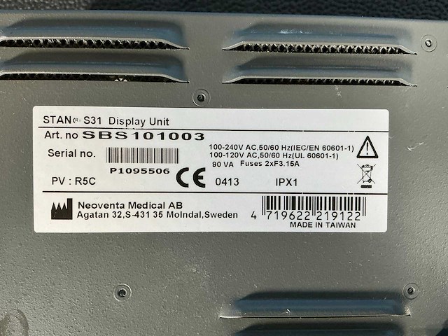 Stan - s31 - neoventa cotg monitor - afbeelding 10 van  11