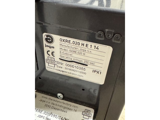 Stand alone ventilatie unit, oxygen2, 2018 - afbeelding 2 van  4