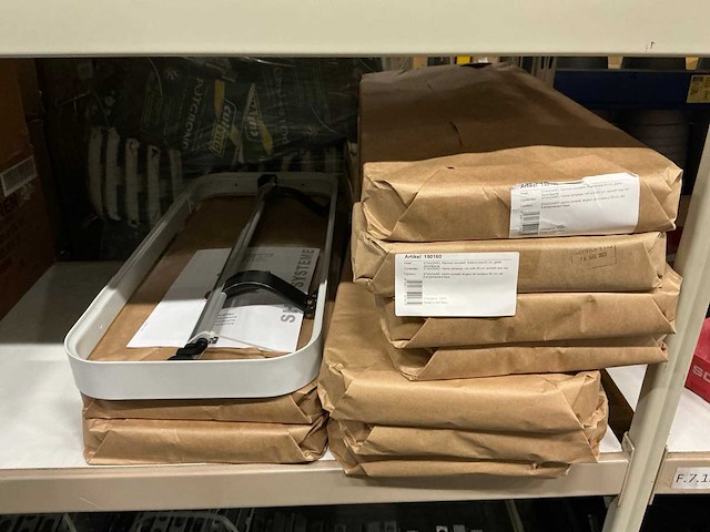 Standard frame complete roll width 60cm smooth tear bar (10x) - afbeelding 1 van  4