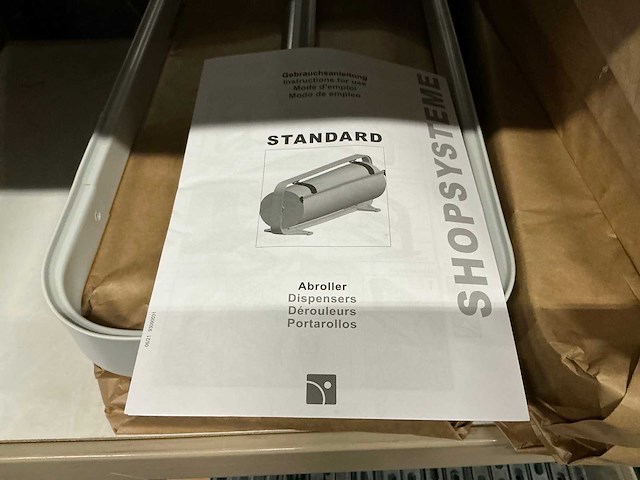 Standard frame complete roll width 60cm smooth tear bar (10x) - afbeelding 4 van  4