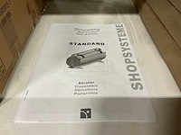 Standard, frame complete, roll width 60cm, smooth tear bar (6x) - afbeelding 1 van  3