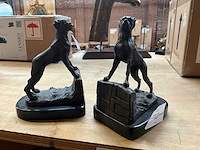 Standing boxer boekensteun (2x) - afbeelding 1 van  3