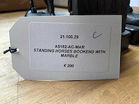 Standing horses boekensteun (2x) - afbeelding 3 van  3