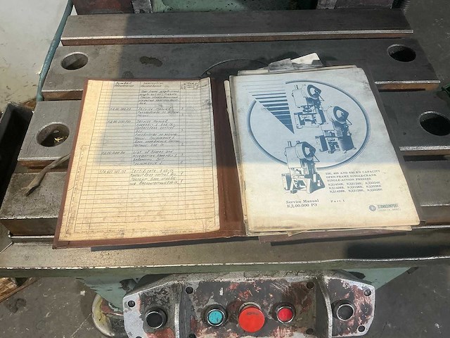 Stanko - kd2128k - eccentric press - 1986 - afbeelding 9 van  12