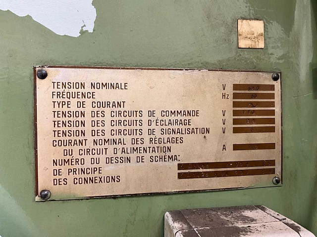 Stankoimport k 1426 b excentrie pers - afbeelding 8 van  9