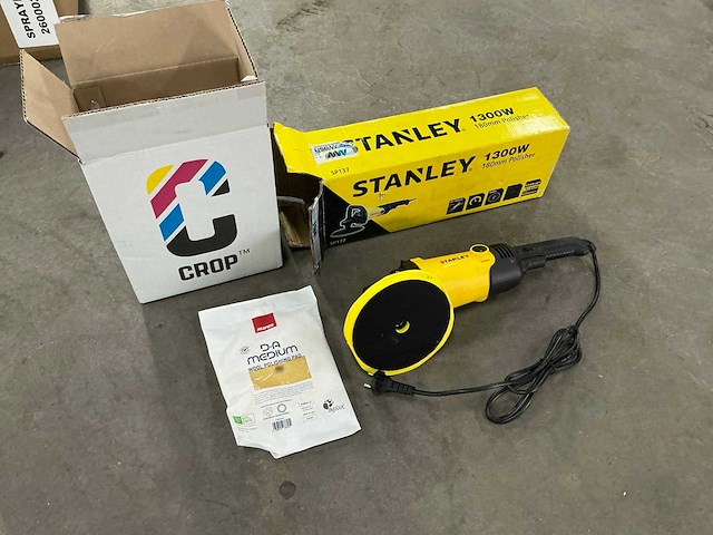 Stanley - 1300w - polijstmachine - afbeelding 1 van  7
