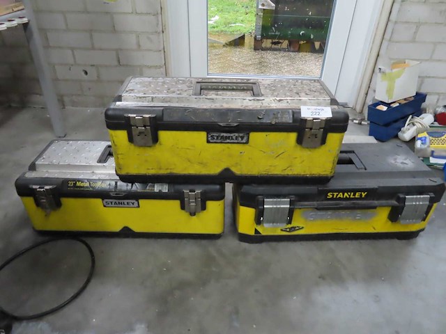 Stanley - gereedschapskoffer (3x) - afbeelding 1 van  1