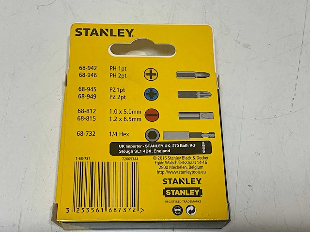 Stanley bitbox 7 delig (7x) - afbeelding 2 van  3