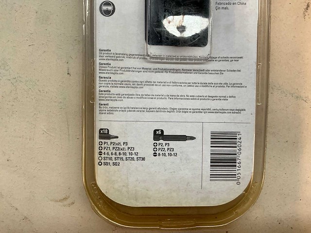 Stanley bitssets 24 delig (10x) - afbeelding 3 van  3