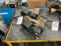 Stanley / bostitch pneumatische tackers (2x) - afbeelding 1 van  5